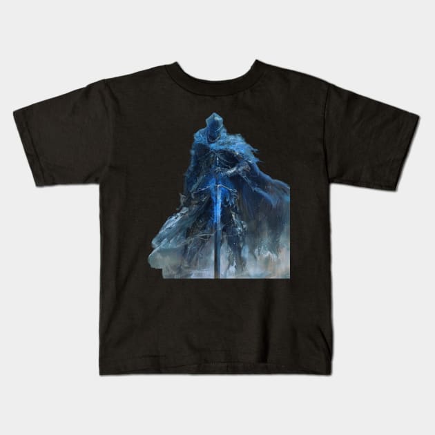 Dark Souls Feral Foes Kids T-Shirt by Doc Gibby